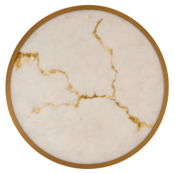 Lampa wisząca  60 cm - LED, złoty alabaster ST-MD2407