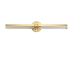 Lampa ścienna  LED 58 cm- złoto szklany kinkiet ST-DN1621-GOLD