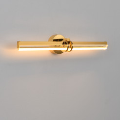 Lampa ścienna  LED 58 cm- złoto szklany kinkiet ST-DN1621-GOLD