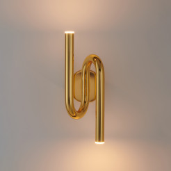 Lampa ścienna  LED złota 38 cm DB4062 GOLD