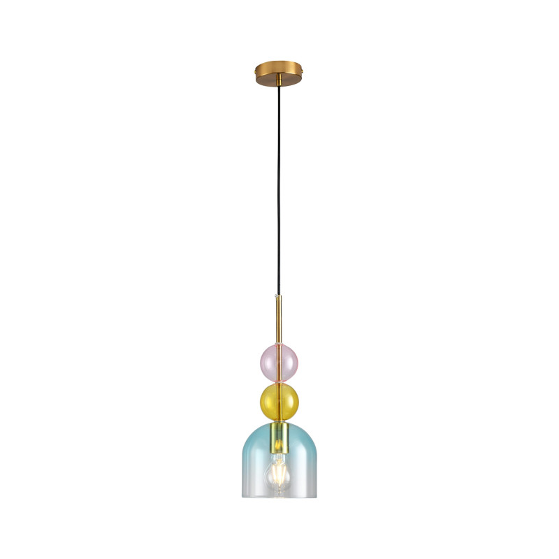 Lampa wisząca  BLUE kolorowa 15 cm ST-DN345A
