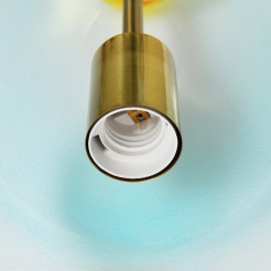 Lampa wisząca  BLUE kolorowa 15 cm ST-DN345A