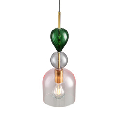 Lampa wisząca  PINK kolorowa 15 cm ST-DN345B