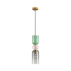 Lampa wisząca  GREEN szklana kolorowa 11 cm ST-DN399B