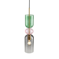 Lampa wisząca  GREEN szklana kolorowa 11 cm ST-DN399B