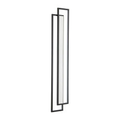Lampa ścienna -160 LED czarna 160 cm ST-MD1027M