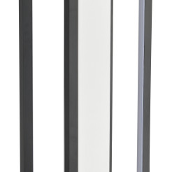 Lampa ścienna -160 LED czarna 160 cm ST-MD1027M