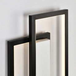 Lampa ścienna -200 LED czarna 200 cm ST-MD1027L