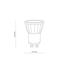 ŻARÓWKA GU10 MINI MR11 4000K WHITE 18267