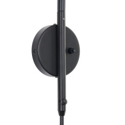 Lampa ścienna -2W S, 110 cm -czarny W8702-S