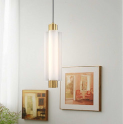 Lampa wisząca -1 LED złota 38 cm ST-15038P-1