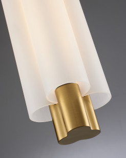 Lampa wisząca -1 LED złota 38 cm ST-15038P-1
