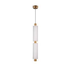Lampa wisząca -2 LED złota 73 cm ST-15038P-2