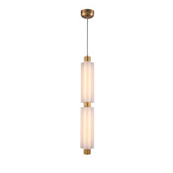 Lampa wisząca -2 LED złota 73 cm ST-15038P-2