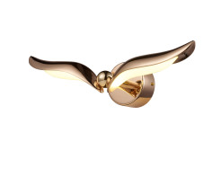 Lampa ścienna  LED różowe złoto 35 cm ST-DL8503 