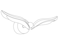 Lampa ścienna  LED różowe złoto 35 cm ST-DL8503 