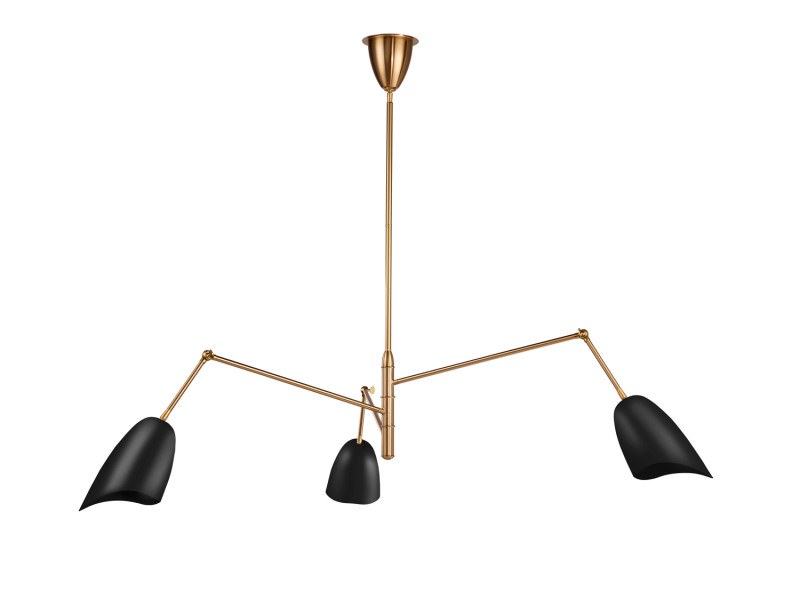 Lampa wisząca  czarna 150 cm ST-8625P black
