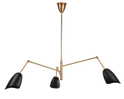 Lampa wisząca  czarna 150 cm ST-8625P black