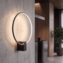 VEXA BLACK KINKIET LED 6W 18304