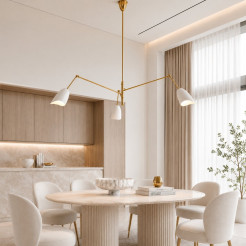 Lampa wisząca  biała 150 cm ST-8625P white