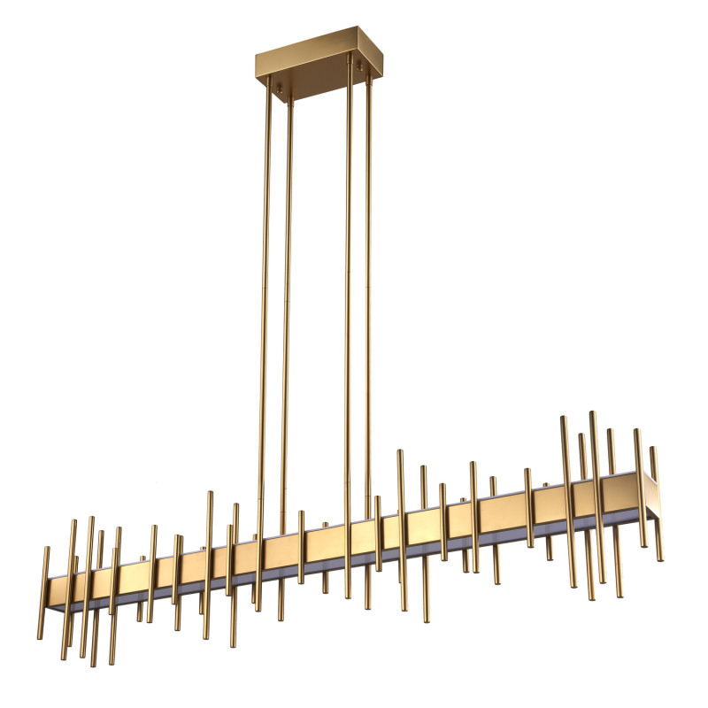 Lampa wisząca  130 cm -  LED, złota dekoracyjna listwa ST-DL8524 gold