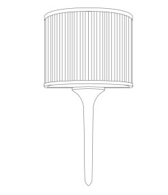 Lampa ścienna -1 złota 40 cm ST-DL8534 gold