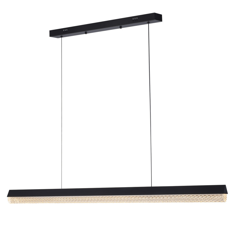 Lampa wisząca  LED 120 cm, czarna ST-8501 black