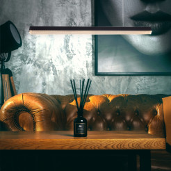 Lampa wisząca  LED 120 cm, czarna ST-8501 black