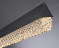 Lampa wisząca  LED 120 cm, czarna ST-8501 black