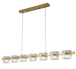 Lampa wisząca LED BACCIO złota 120 cm, złota ST-DL8520