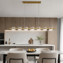 Lampa wisząca LED BACCIO złota 120 cm, złota ST-DL8520