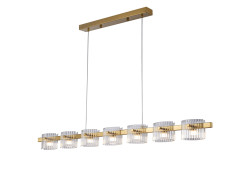Lampa wisząca LED BACCIO złota 120 cm, złota ST-DL8520