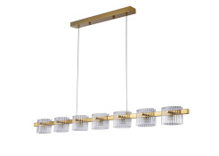 Lampa wisząca LED BACCIO złota 120 cm, złota ST-DL8520