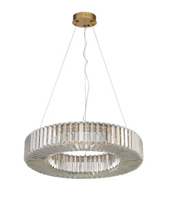 Lampa wisząca CRISTAL LED złota 60 cm ST-10625P-60