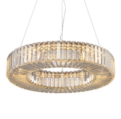 Lampa wisząca CRISTAL LED złota 60 cm ST-10625P-60