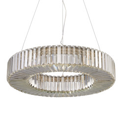 Lampa wisząca CRISTAL LED złota 60 cm ST-10625P-60
