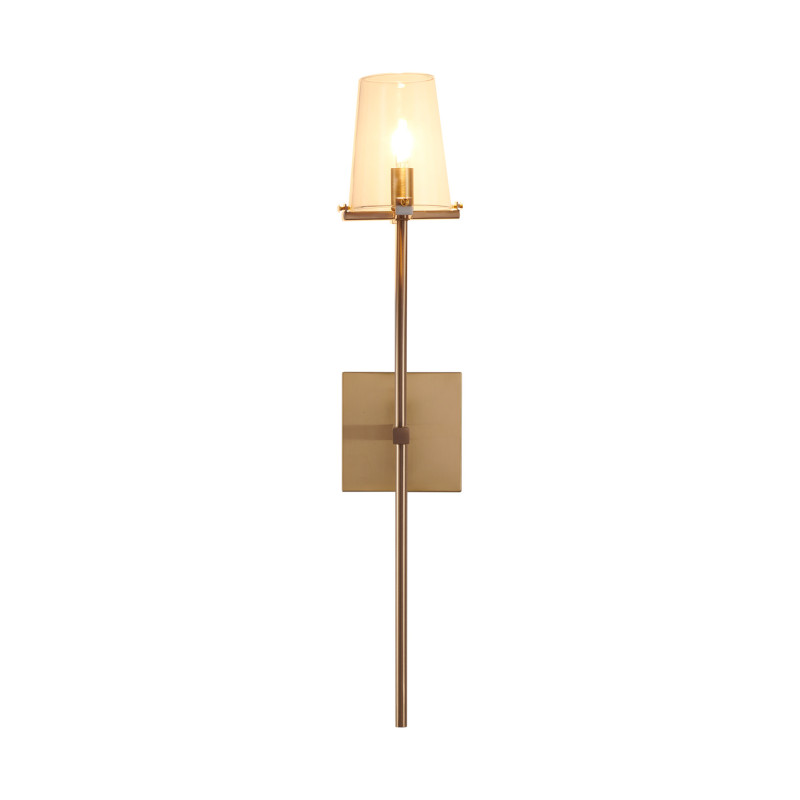 Lampa ścienna CLASSICO złota szklany klosz 62 cm ST-DL8502 gold