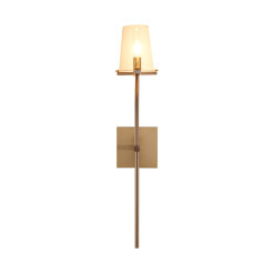 Lampa ścienna CLASSICO złota szklany klosz 62 cm ST-DL8502 gold