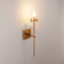 Lampa ścienna CLASSICO złota szklany klosz 62 cm ST-DL8502 gold