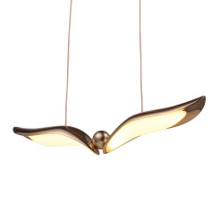Lampa wisząca  1 LED 36 cm różowe złoto ST-DL8504