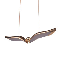 Lampa wisząca  1 LED 36 cm różowe złoto ST-DL8504