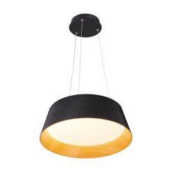 Lampa wisząca  LED czarna 45 cm ST-DL6487-BK