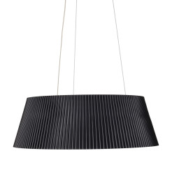 Lampa wisząca  LED czarna 45 cm ST-DL6487-BK