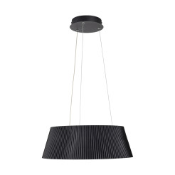 Lampa wisząca  LED czarna 45 cm ST-DL6487-BK