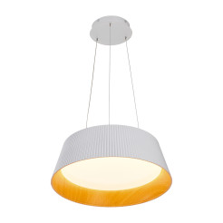 Lampa wisząca  LED biała 45 cm ST-DL6487-WH
