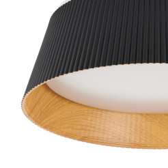 Plafon sufitowy  LED czarny 45 cm ST-DL6487-C-BK