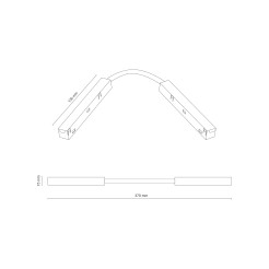 MAGNETIC EASY ŁĄCZNIK ELASTYCZNY WHITE 18246
