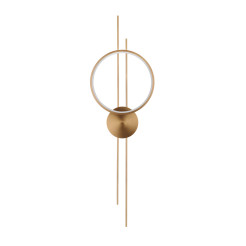 Lampa ścienna ECLIPTICA LED złota 100 cm ST-DL8532