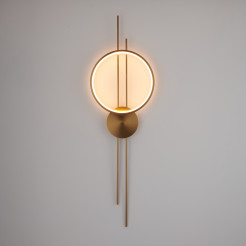 Lampa ścienna ECLIPTICA LED złota 100 cm ST-DL8532
