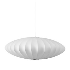 Lampa wisząca  FLAT biała 60 cm - nowoczesna i minimalistyczna ST-2328-60